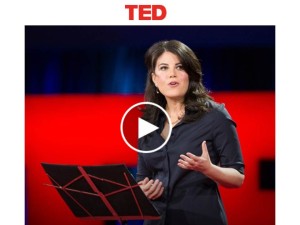 TEDで「恥辱の代償」をプレゼンするモニカ・ルインスキー